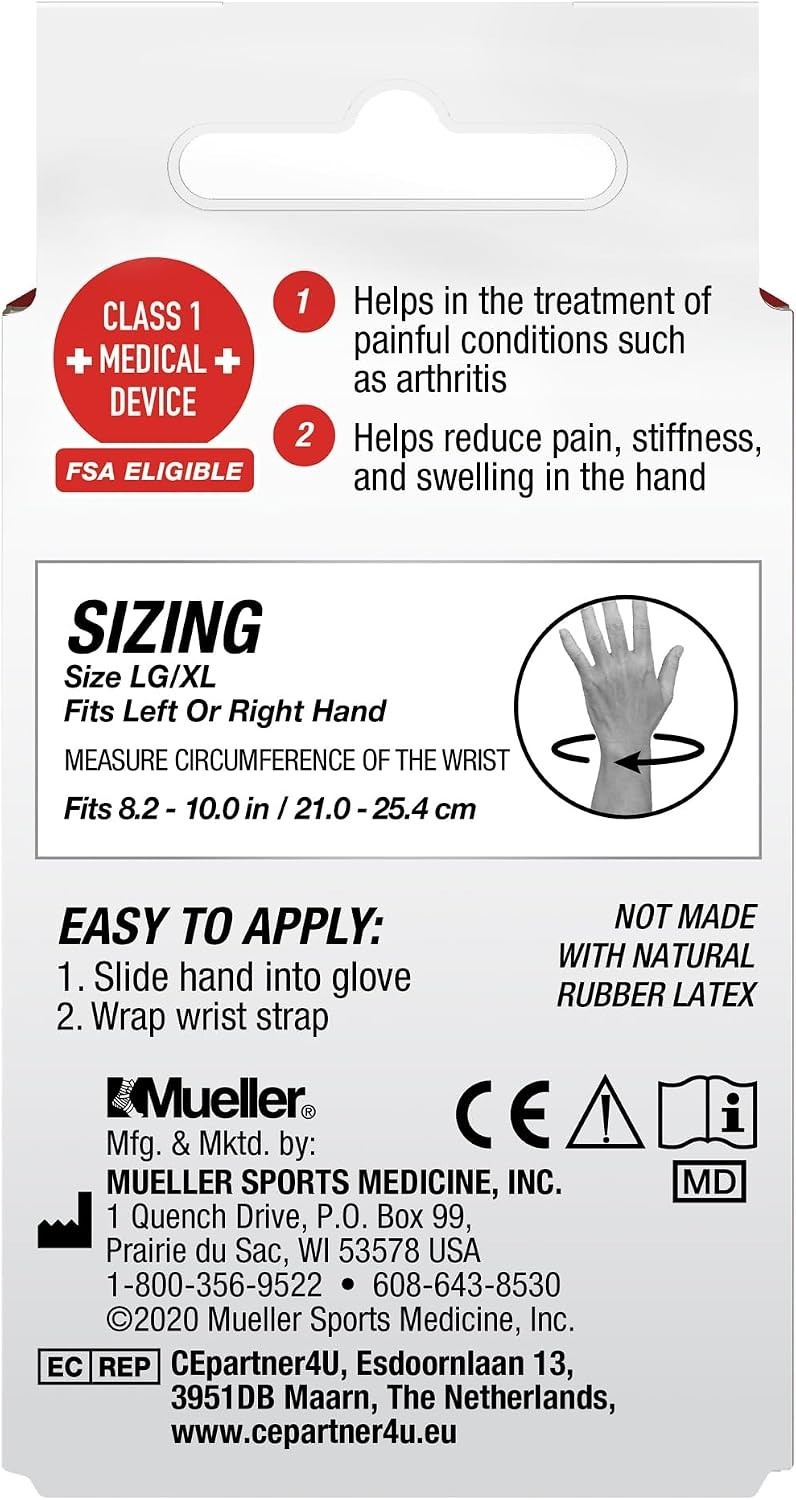 Sports Medicine Reversible Compression Glove for Men and Women, Hand & Wrist …