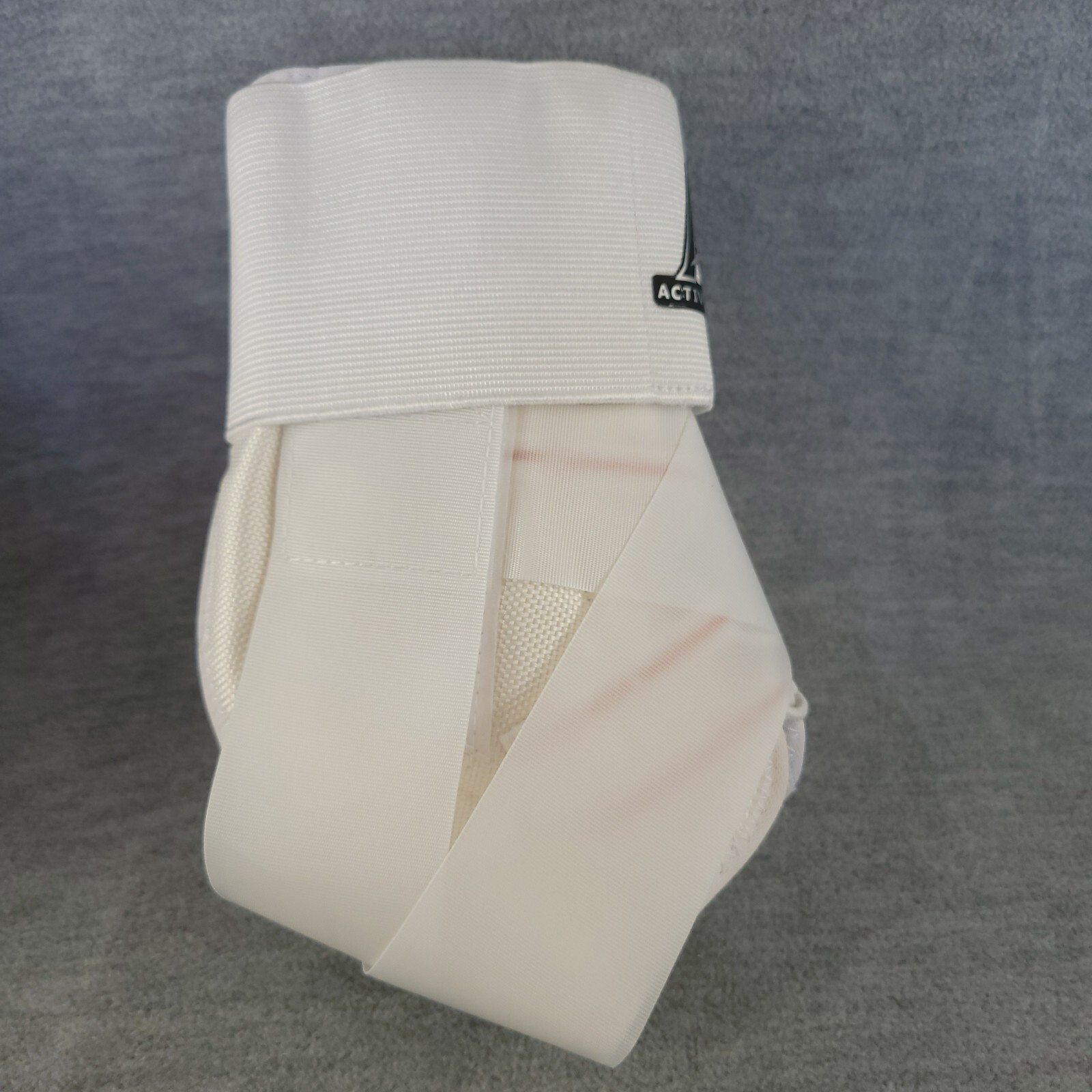 Active Ankle Ankle Brace AS1 Pro Brace White XL Lace Up and Strap Multi Sport