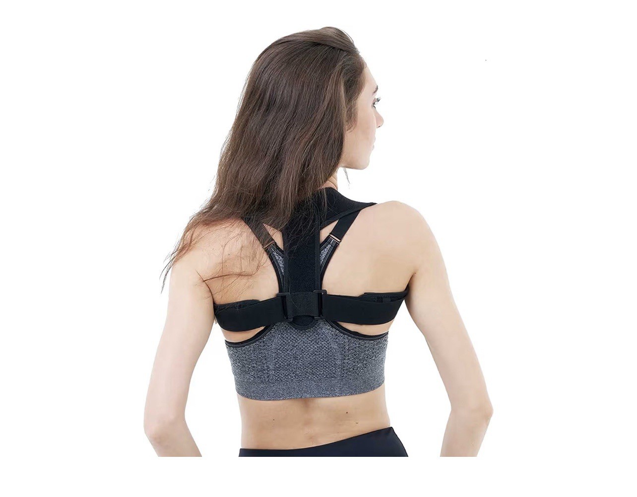 Pursonic Adjustable Posture Corrector Upper Back, Neck and Clavicle Support