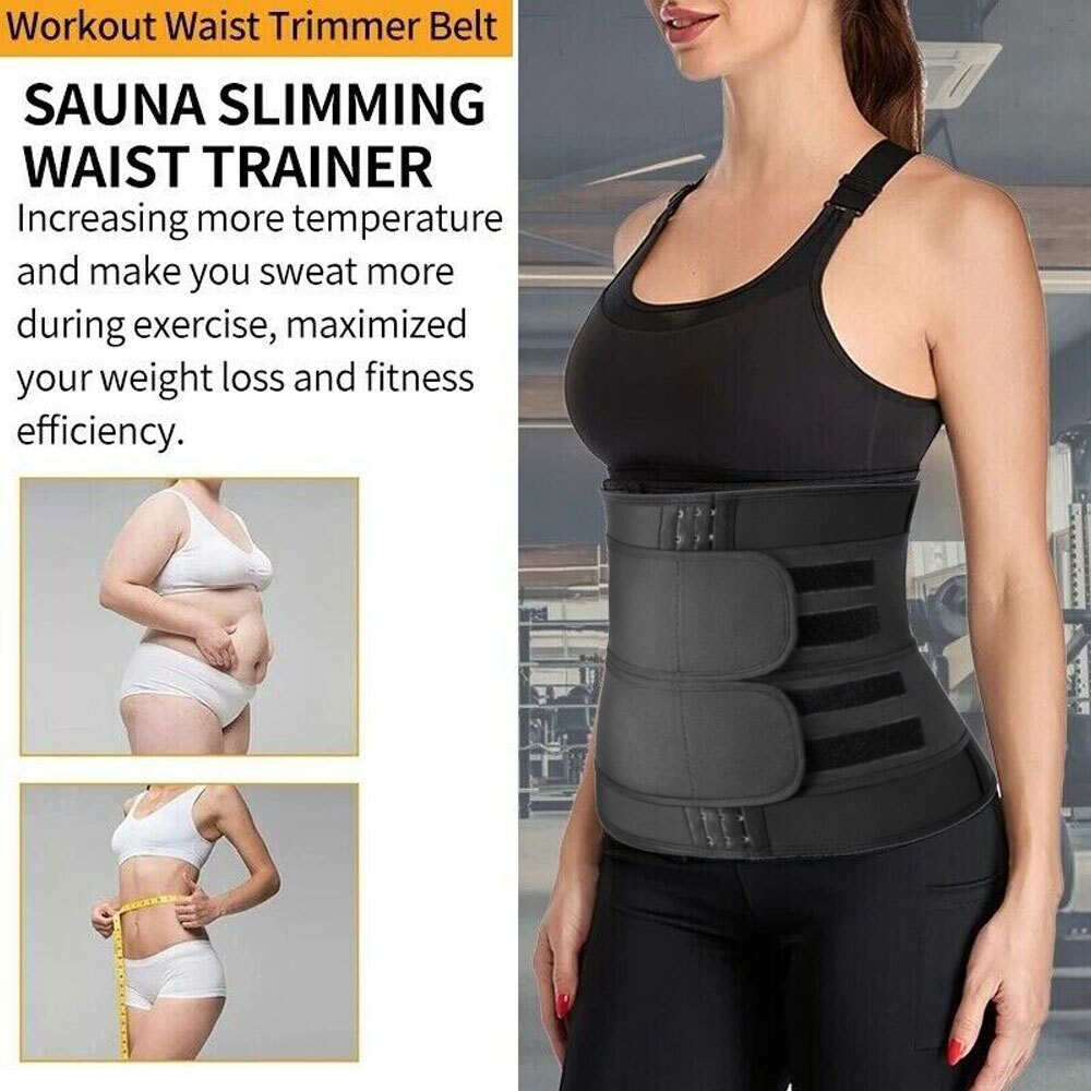 Women & Men Waist Trainer Body Shaper Tummy Control Umbilical Hernia Belt
