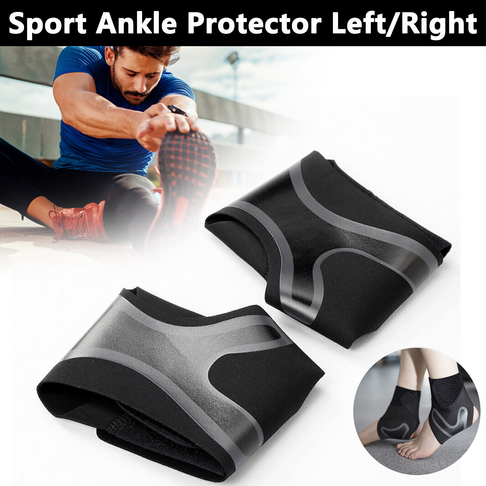 1Pair Protection Sports Ankle Support To Protect Ankles And Feet Orthotics Brace