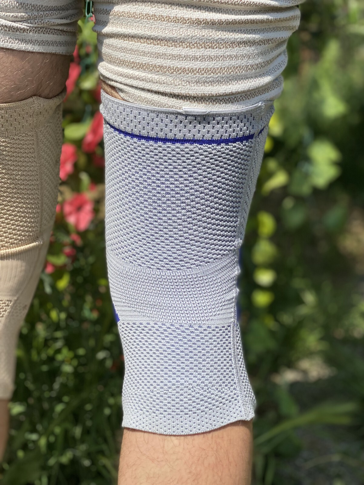 Bauerfeind GenuTrain Size 3 Knee Joint Brace Patella Support ACL Meniscus Hinge