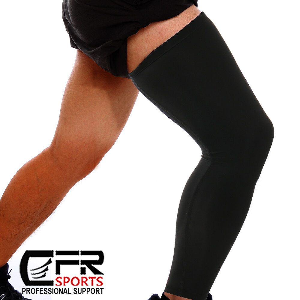 Leg Brace Thigh Knee High Compression Sleeve Socks Support Pain Relief Men/Women