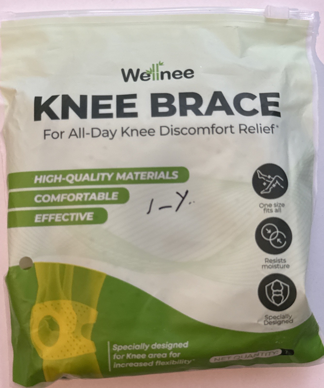 Wellnee Knee Brace For All Day the Discomfort Relief One-Size-Fits-All