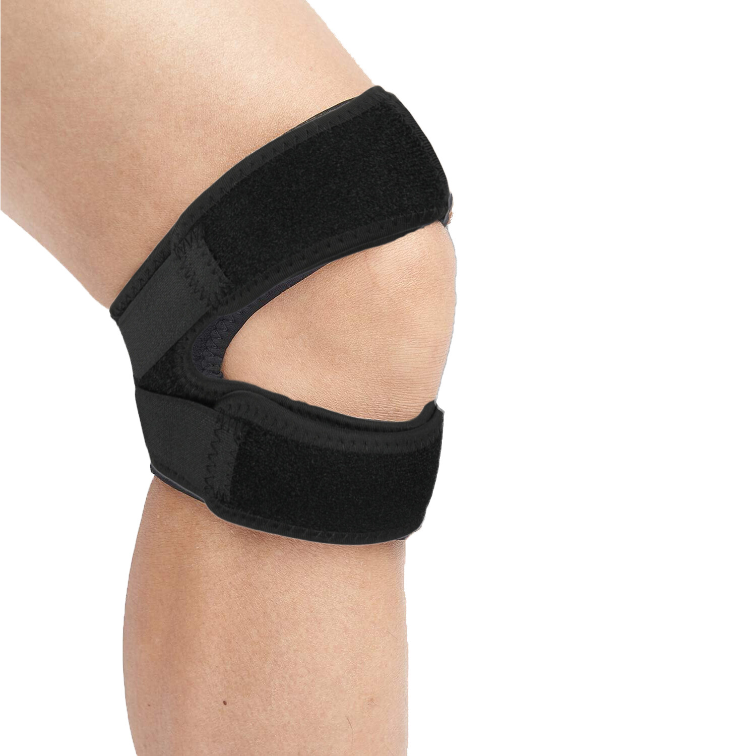 Compression Knee Support Brace Patella Joint Pain Arthritis Relief Sleeve Sports