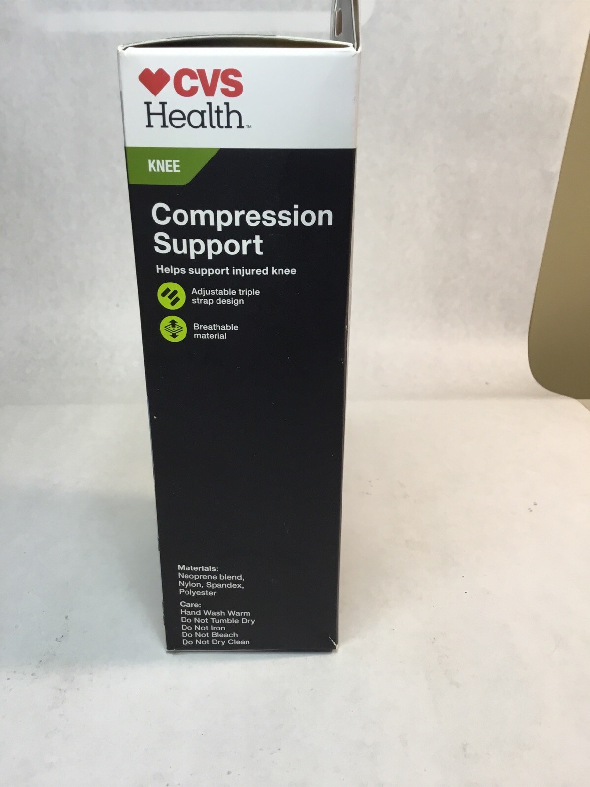 CVS Health Compression Knee Support Breathable Material Size Med/Lg
