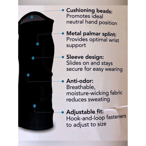 ComfyBrace Adjustable Wrist Brace One Size Adjustable Carpal Tunnel Relief