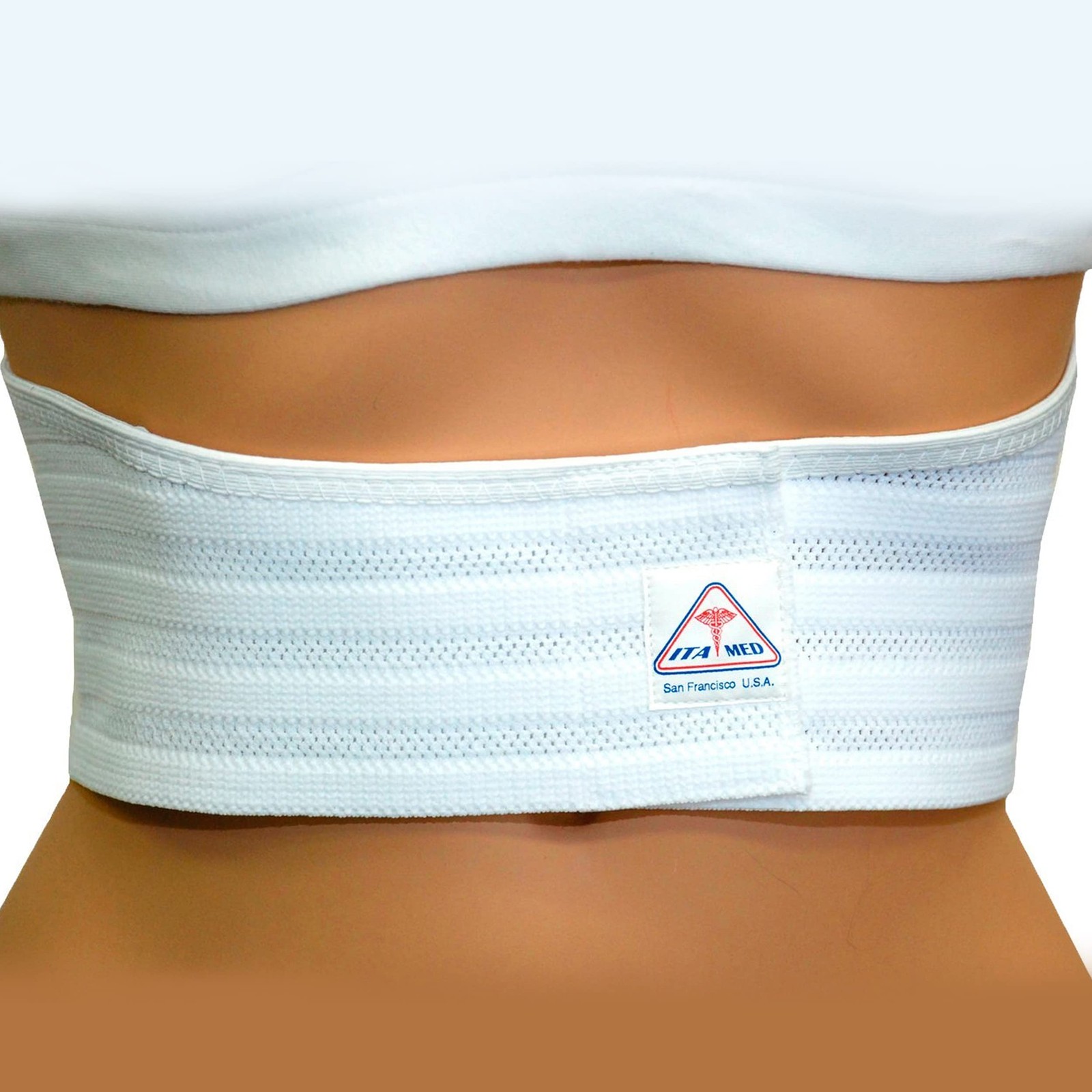 Rib Brace for Women, Breathable Elastic Compression Wrap & Chest Support, Rib…