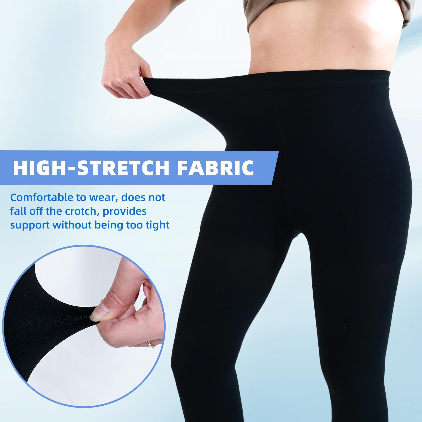 Medical Compression Leggings for Women & Men, 2030mmHg Compression Tights