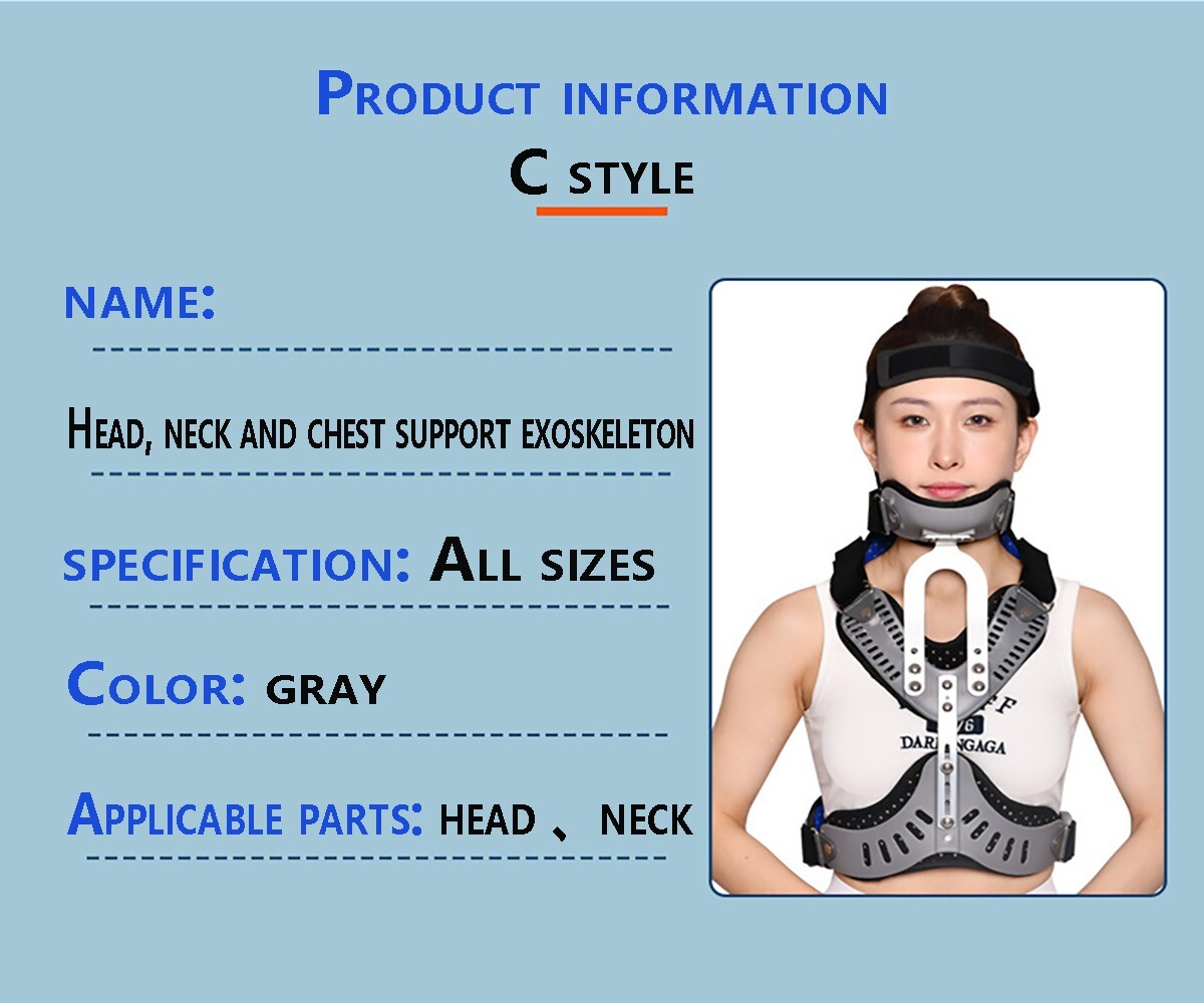 Medical-grade cervical traction, cervical spine support, pain relief treatment