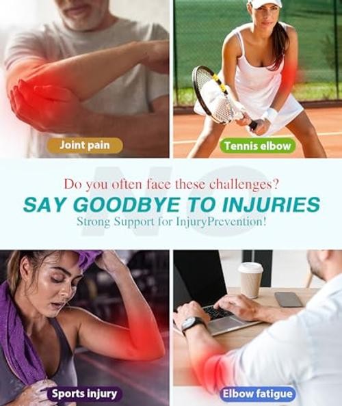 Elbow Brace for Cubital Tunnel, Ulnar Nerve Entrapment brace | One Size Black