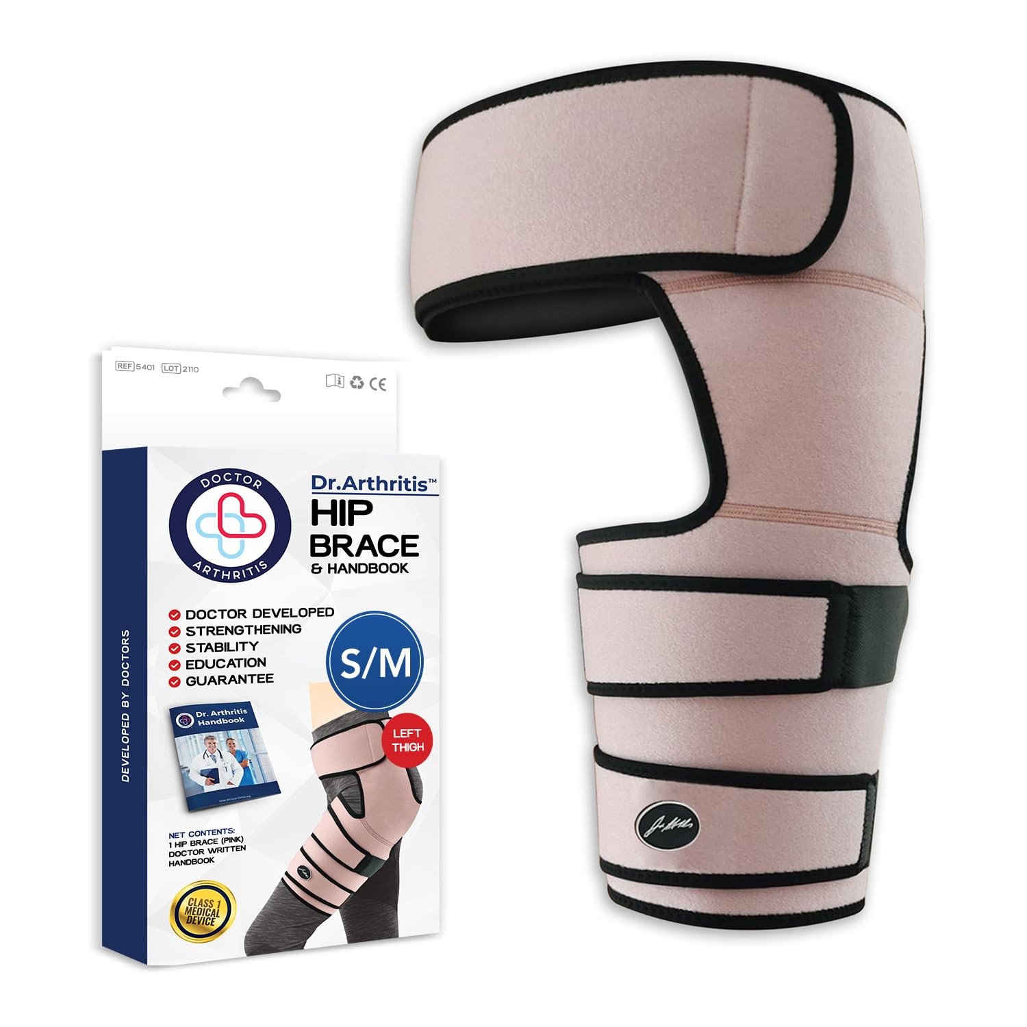 Doctor Developed Stabilizing Hip Support Brace – Sciatica Pain Relief, Piriformi