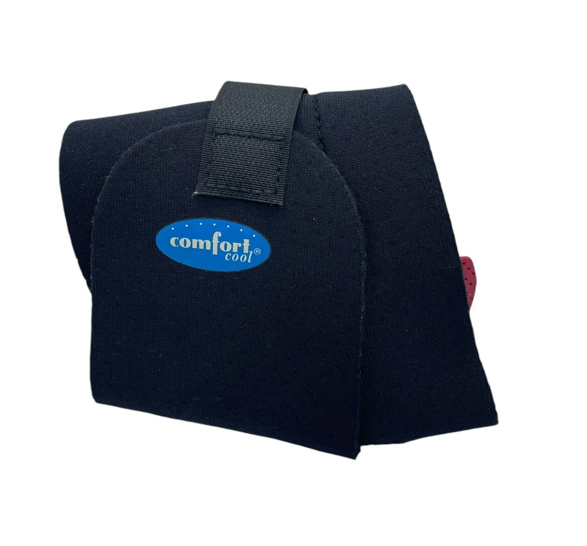Comfort Cool Wide Wrist Wrap, Black – Provides Light Wrist Compression & Support