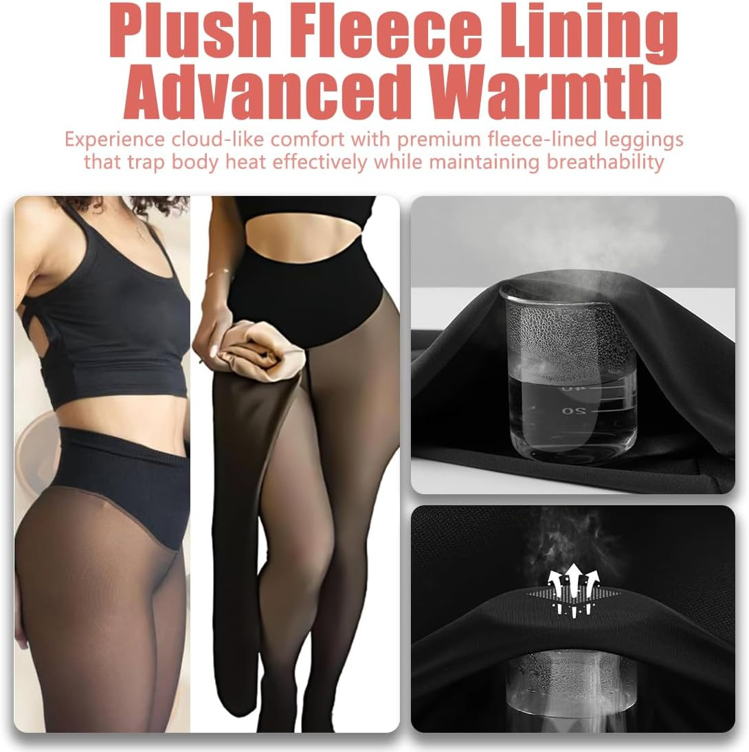 New Compression Band & One Seam Option, the Original Magic Fleece Lined Leggings