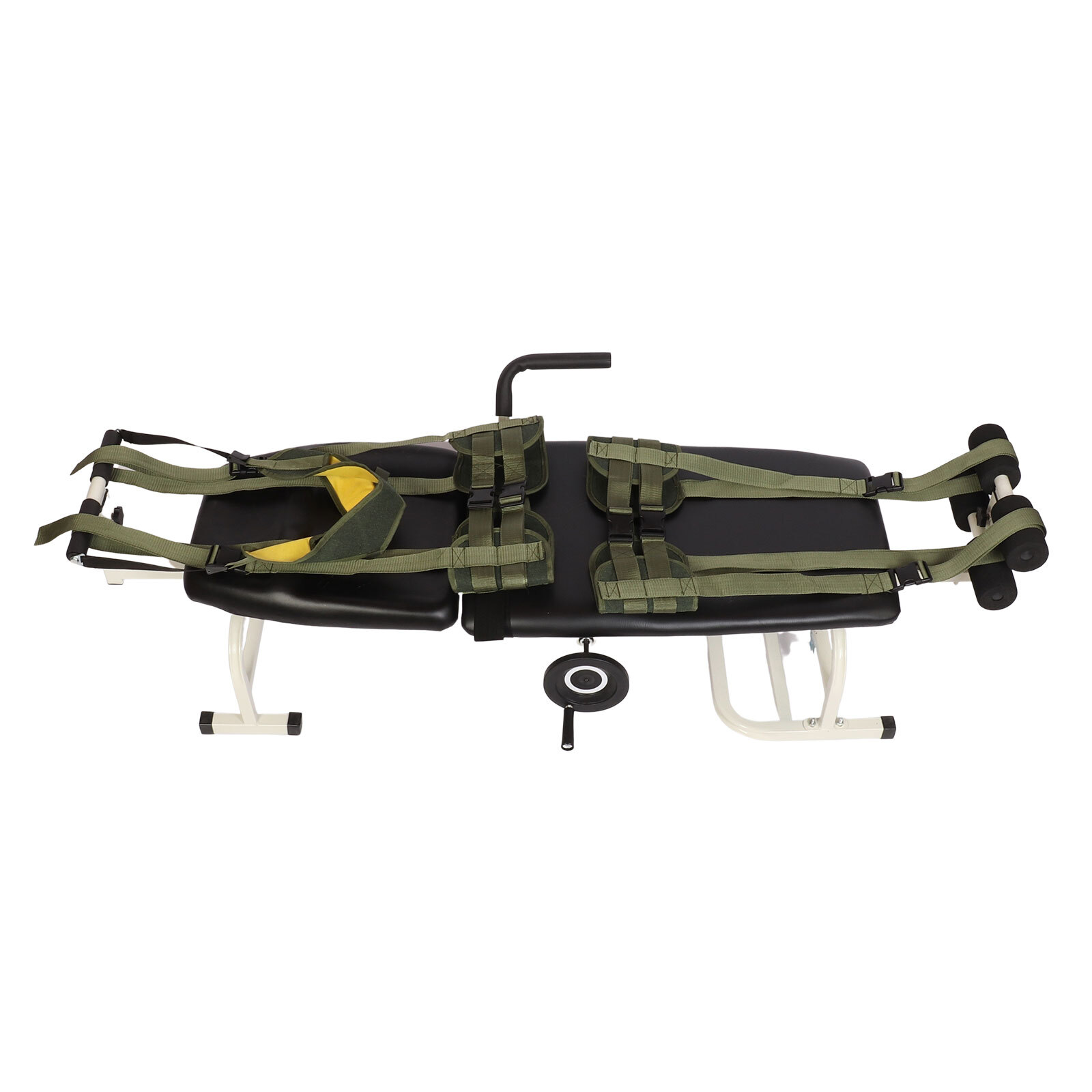 Cervical Spine Lumbar Traction Bed Back Pain Therapy Massage Stretching Table
