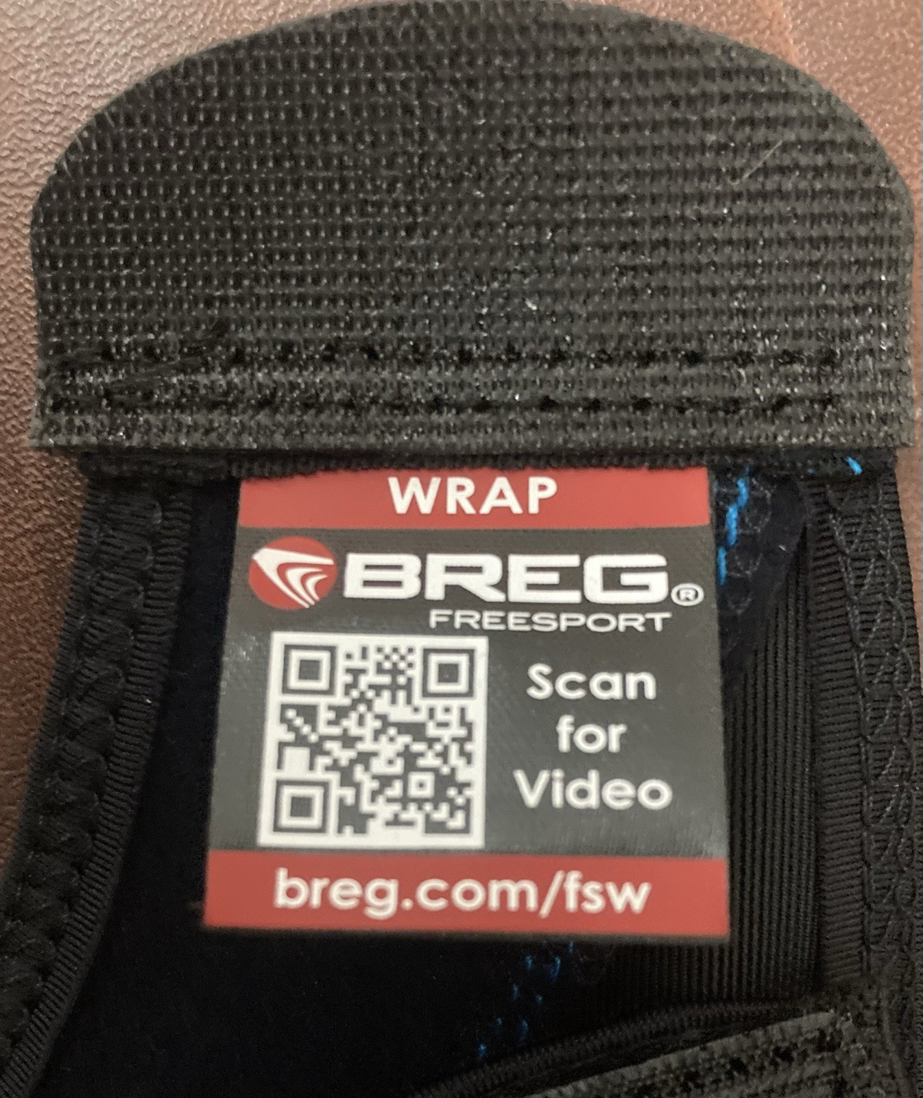 Breg FreeSport Wrap Knee Brace Patella Support XXS 100463-005
