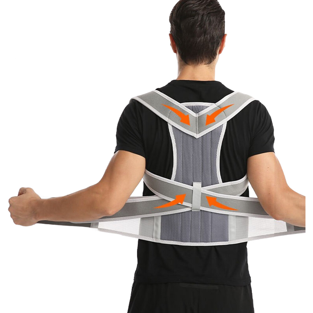 Invisible keel support back posture correction belt indoor and outdoor sports