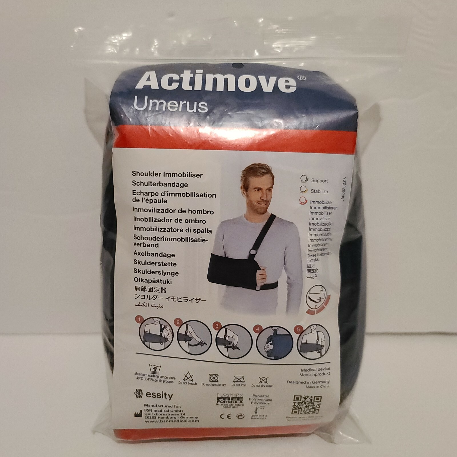 Shoulder Immobilizer Universal Actimove Umerus 73423-12 (New – Open Box)
