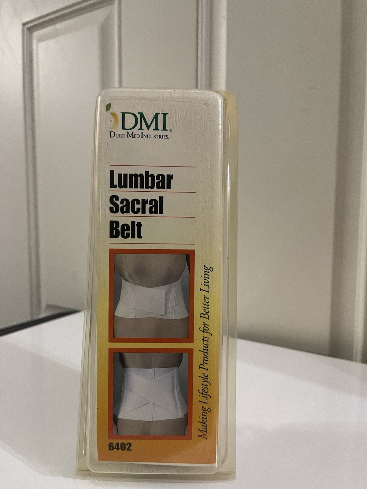 DMI Orthopedic Abdominal Lumbar Sacral Support Belt – Large Waist 36”- 42″ – NEW