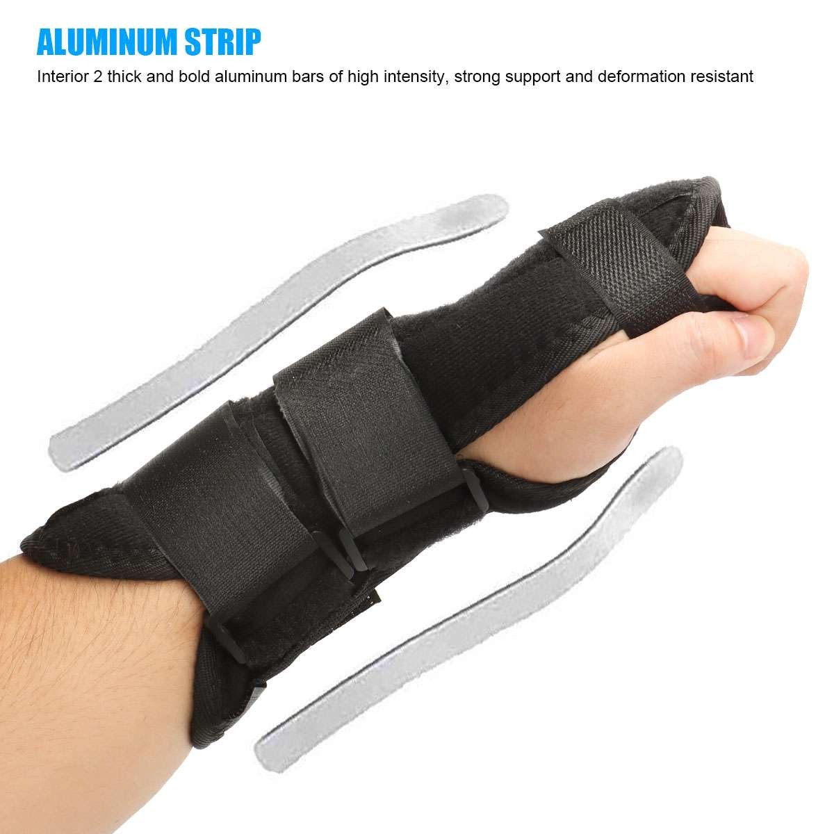 Wrist Hand Support Brace Compression Splint Carpal Tunnel Sprain Arthritis Gym