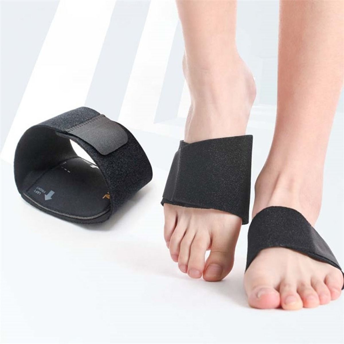 Black Arch Support Sleeve ? High Elasticity, Pain Relief, Comfortable & Reusable
