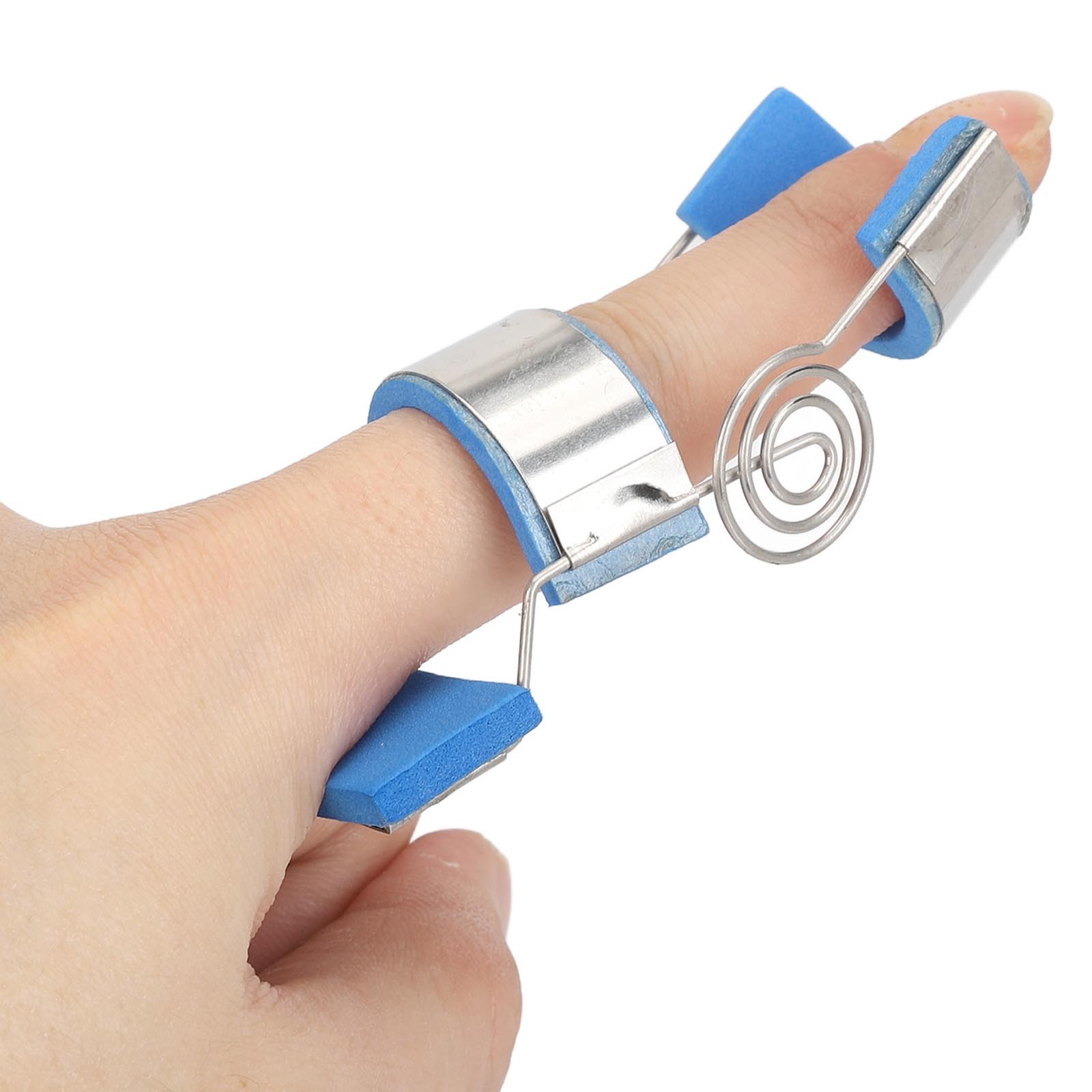 Finger Extension Splint Training Device Adjustable Coil Spring Finger Splint L