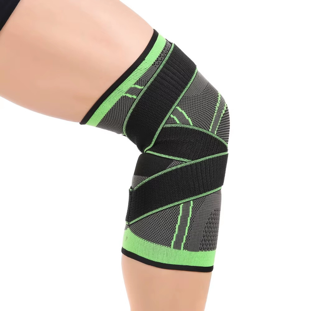 Sports Fitness Knee Pads Support Bandage Braces Elastic Nylon Sport Compression