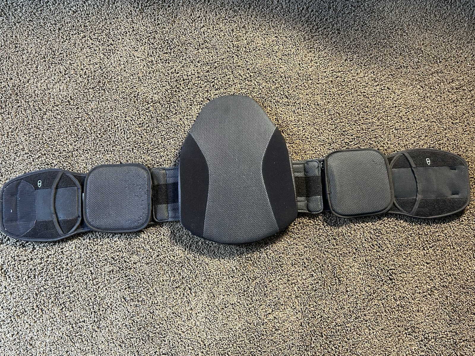 Aspen Horizon Back Brace – Adjustable – One Size – Black