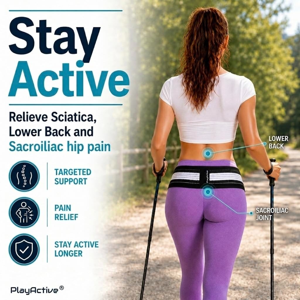 Hip Compression Belt – Pelvic Stability – Anti-Slip Design