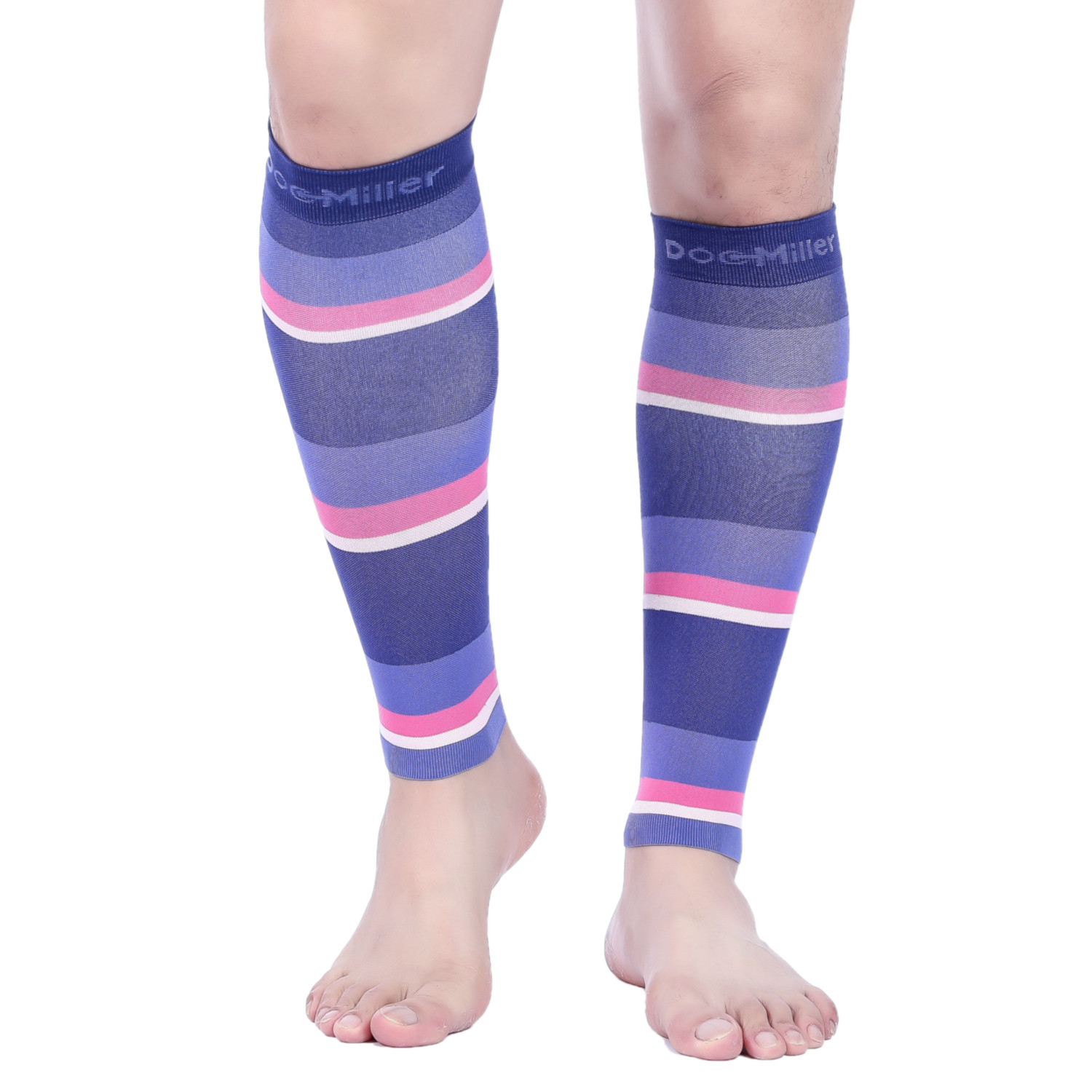 Doc Miller Calf Compression Stockings 20-30MMHG Sleeves For Varicose Pain Relief