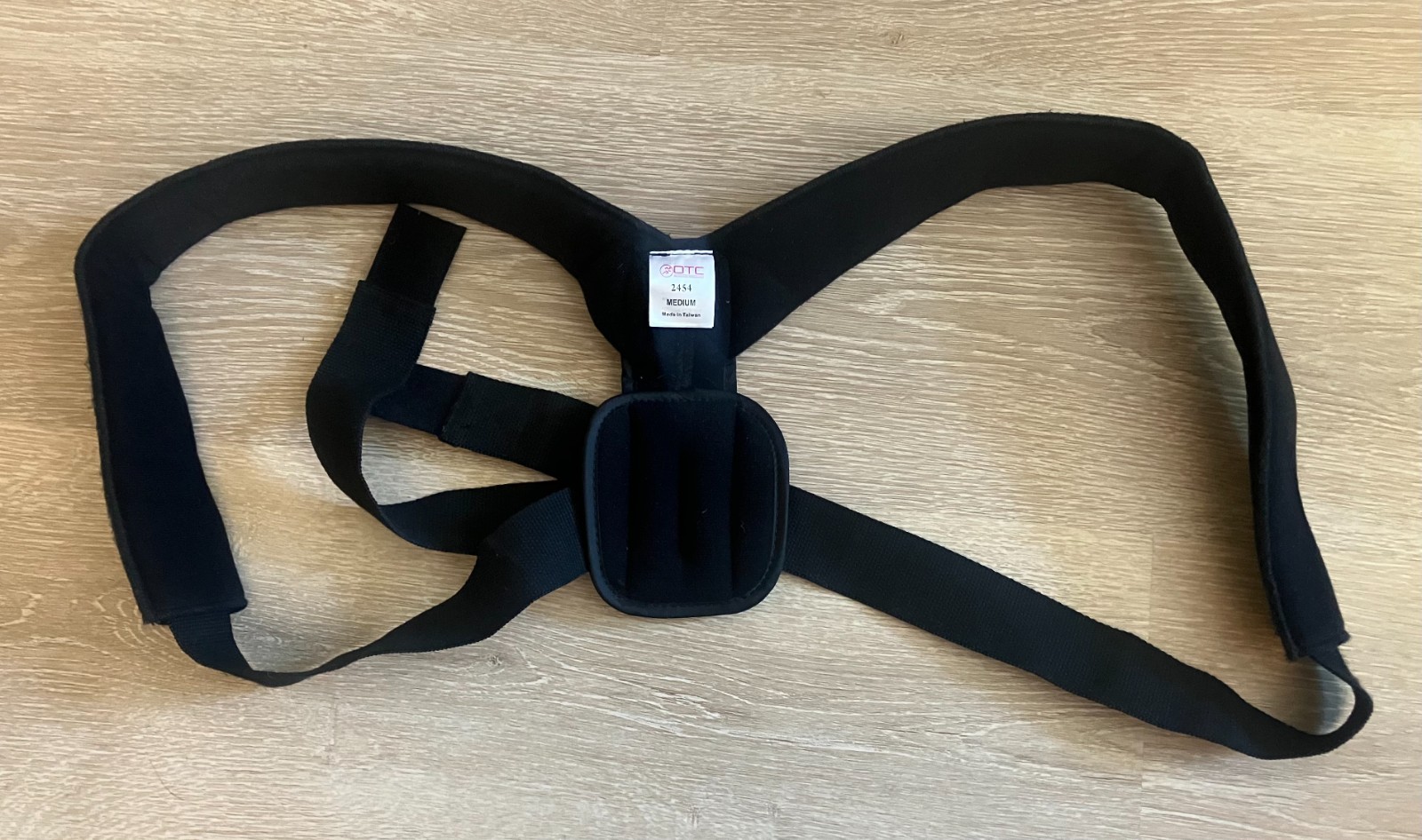 OTC Professional Orthopedic Clavicle Strap Figure-8 Medium Black EUC 2454-M