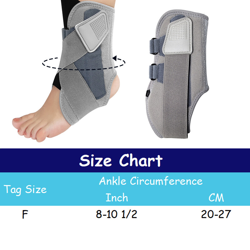 Ankle Brace Support for Sprained Ankle Wrap Plantar Fasciitis Relief Foot Brace