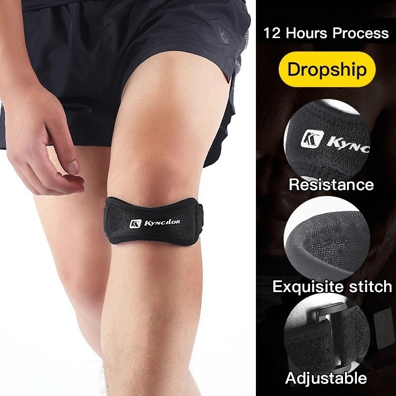Knee Brace Support Patella Stabilizer Strap Arthritis Running Tendon Pain Relief