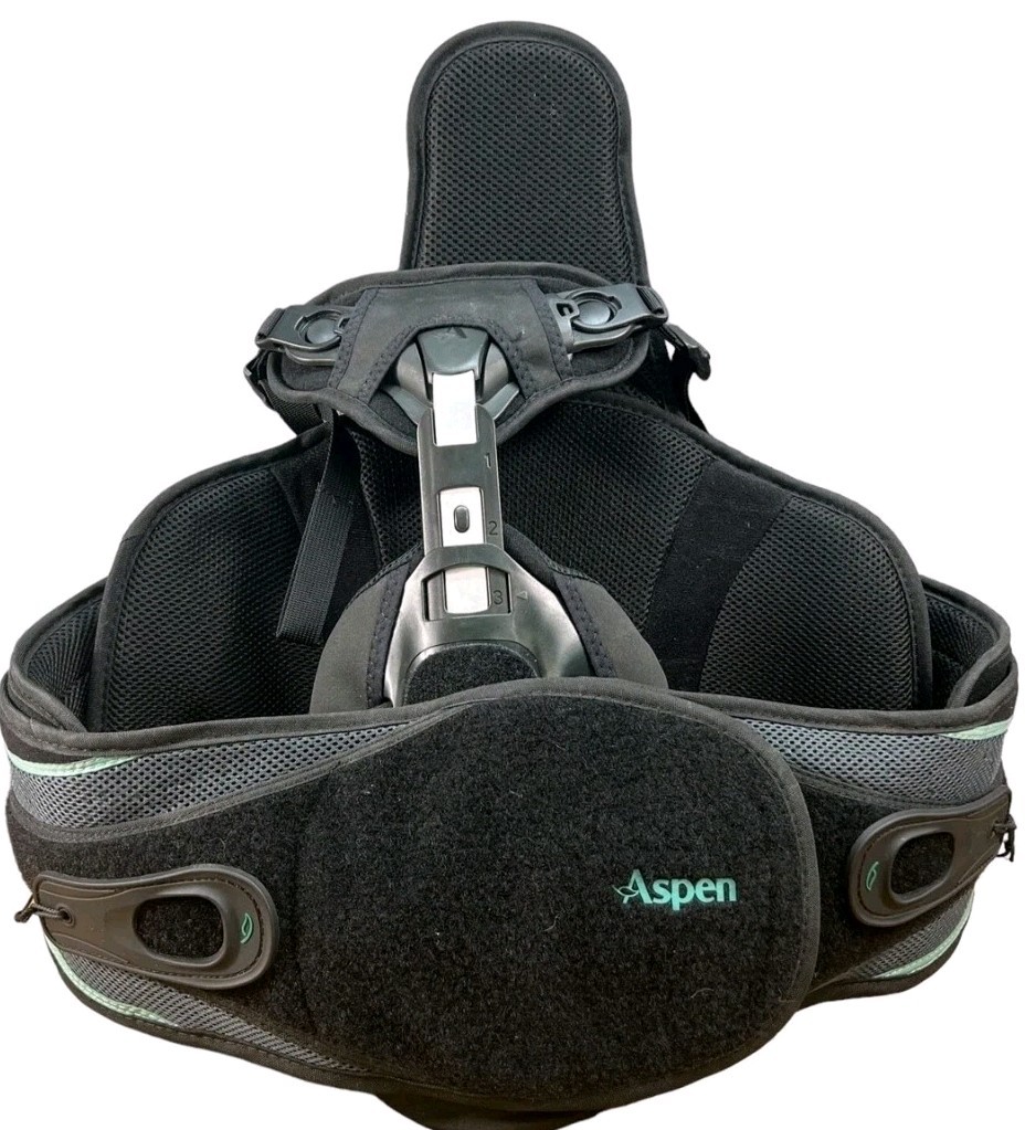 Aspen Vista TLSO Lower Spine Lumbar Support Back Brace Adjustable Size-FAST SHIP