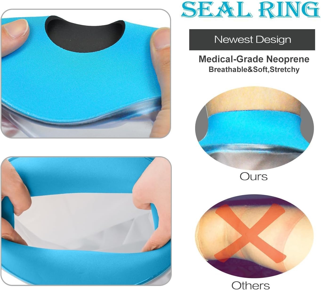 Soft & Comfortable Cast Bag for Adults – Waterproof, Easy-On, After Surgery Gift