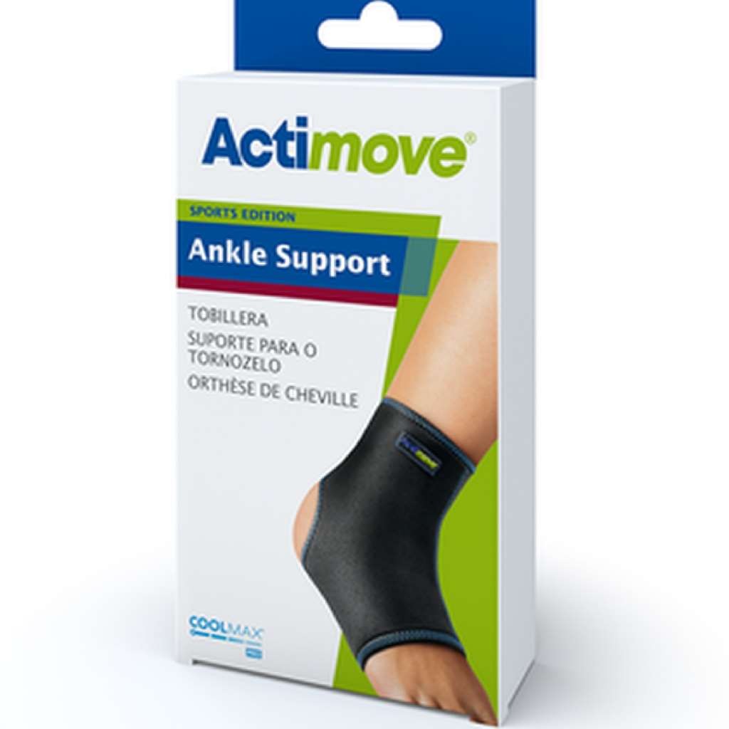 Actimove Sports Edition Ankle Support (Black) Large