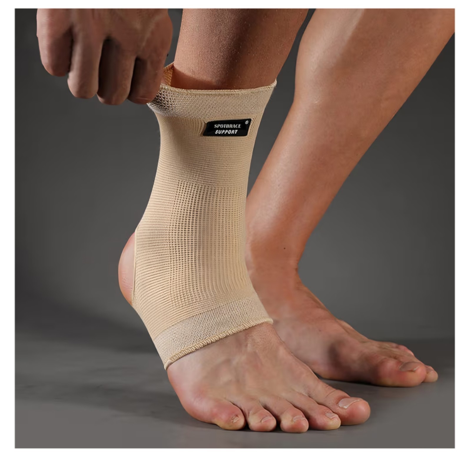 SPOTBRACE Ankle Brace Compression Sleeve(2 PACK),Breathable Ankle Support L/XL