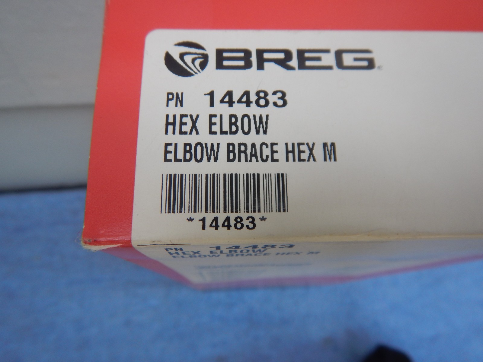 Breg Hex Elbow Brace NEW IN BOX Part No. 14483 Medium