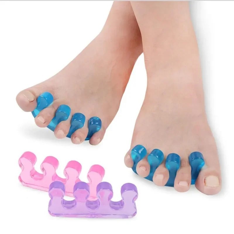 Gel Toe Separators Pedicure Toe Spacers Soft for Nail Care Women