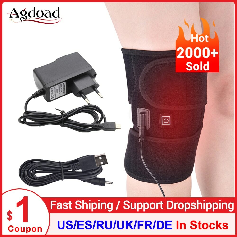 Rodillera De Terapia, De Calor Infrarroja Aliviar El Dolor Articular De Rodilla