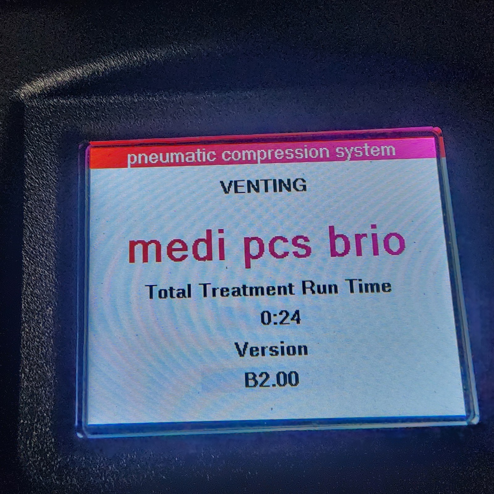 Medi Pcs Brio Pneumatic Compression System w/2 Leg Sleeves PCS15U1
