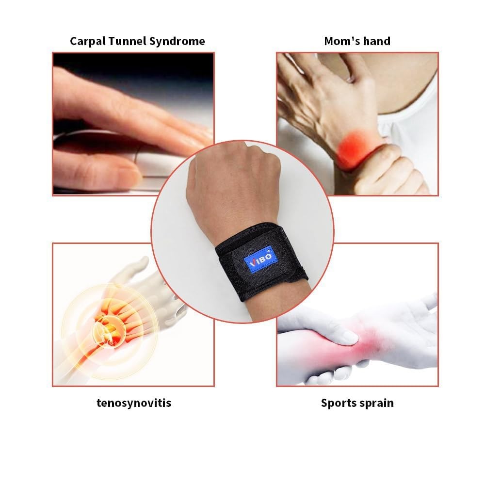 New Updated Wrist Brace for TFCC Tears – Adjustable, Dual protection, Fit Bot…