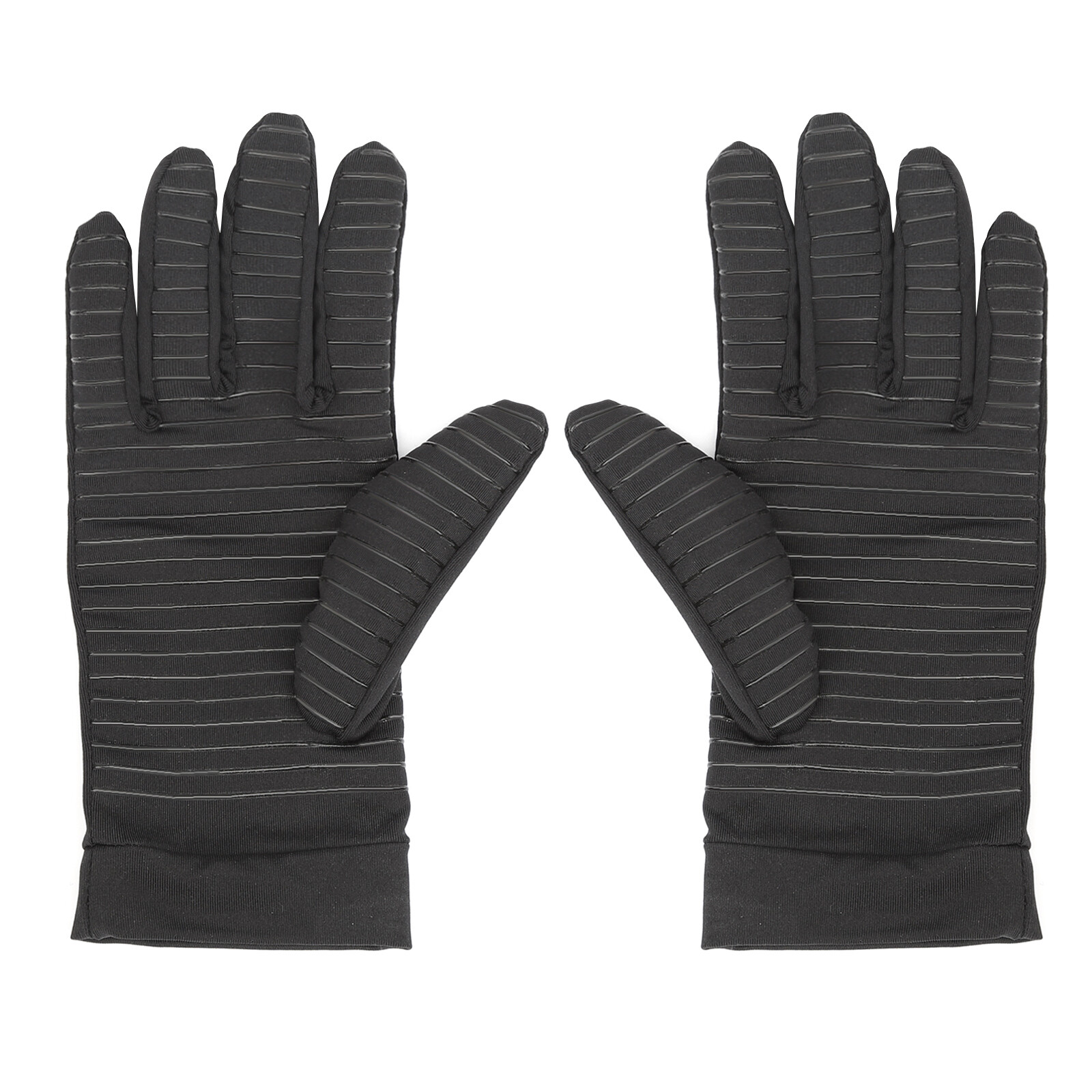 Copper Compression Anti Arthritis Full Finger Gloves Hand Joint Pain Relief M-XL