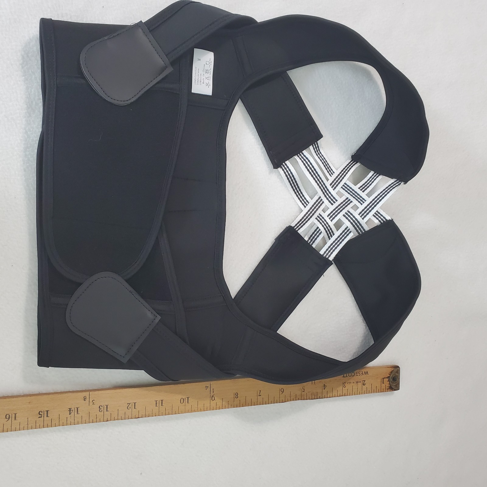 Back Brace Adjustable Back Posture Size M