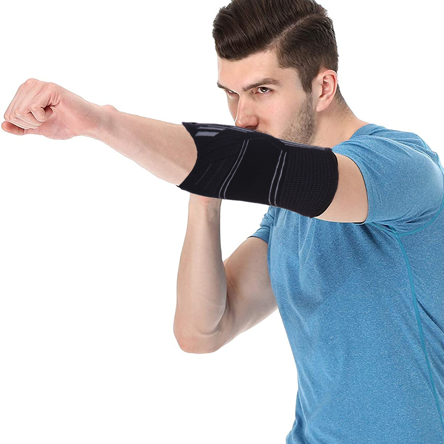 Copper Elbow Support Brace Arm Compression Sleeve Joint for Arthritis Joint Pain