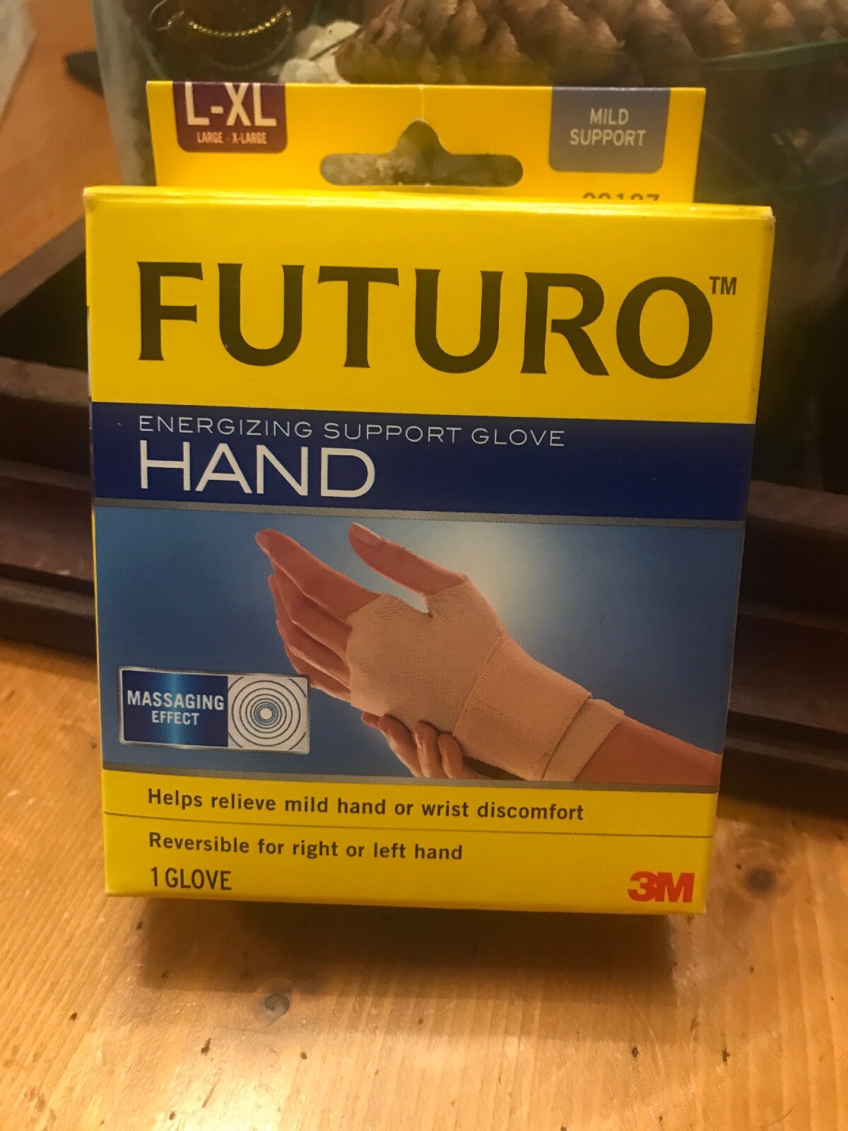 Futuro Energizing Hand Support, Large/XLarge, 1ct 051131200401A562