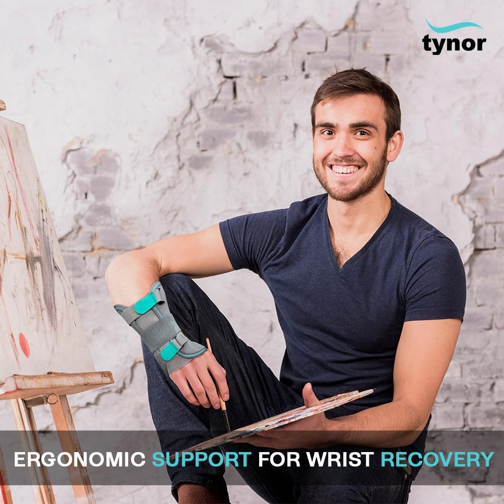 TYNOR Wrist & Forearm Splint Provides Perfect Immobilization To Wrist (Left) FS