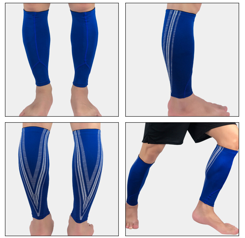 1PC New Running Leg Foot Support Brace Shin Sports Socks Compression Calf Sleeve