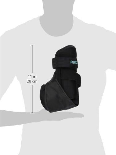 Airlift Pttd Ankle Support Brace, Left Foot, Medium