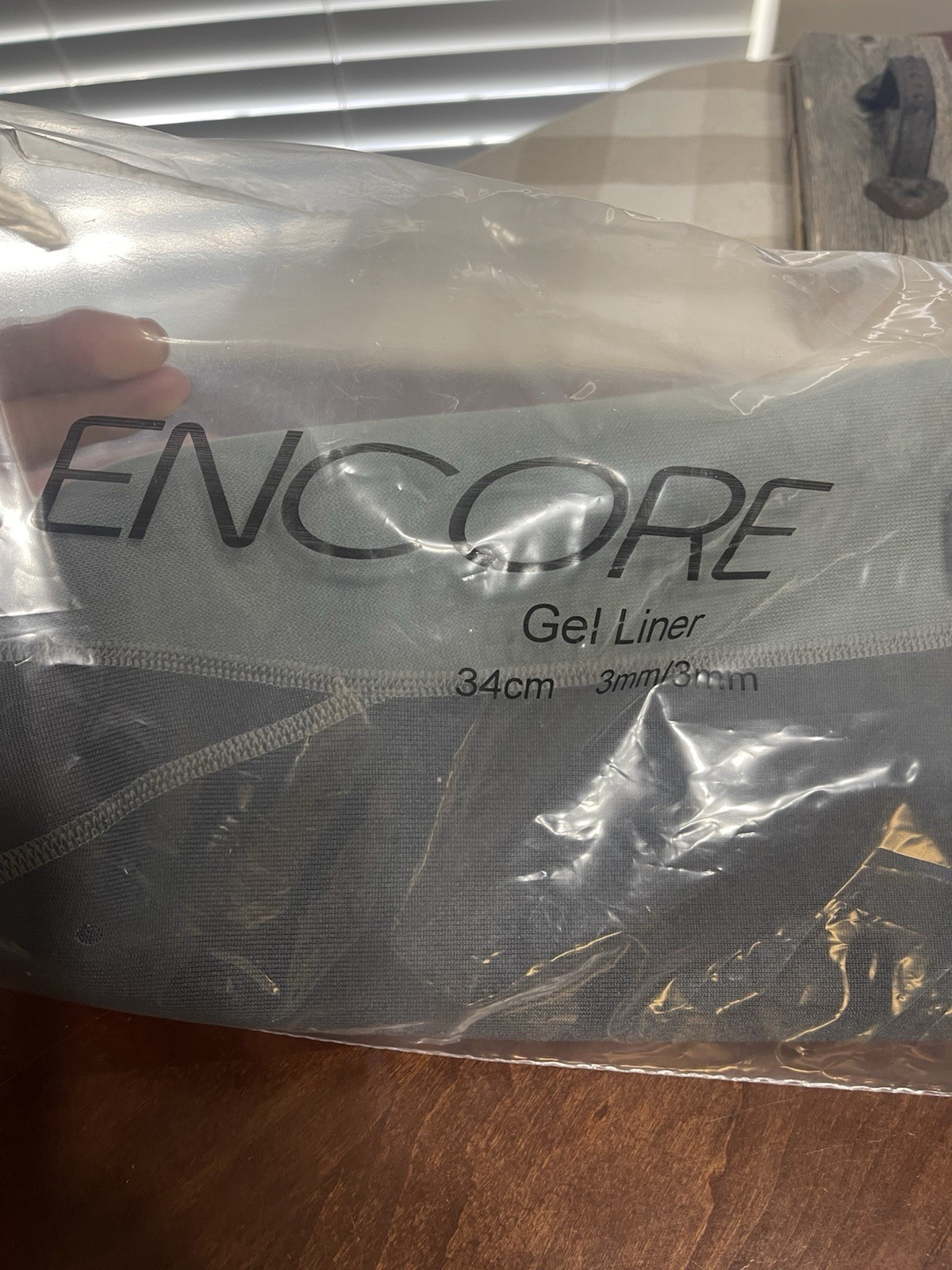 Encore V Locking Gel Cushion Liner 34cm 3mm/3mm Brand New Never Opened